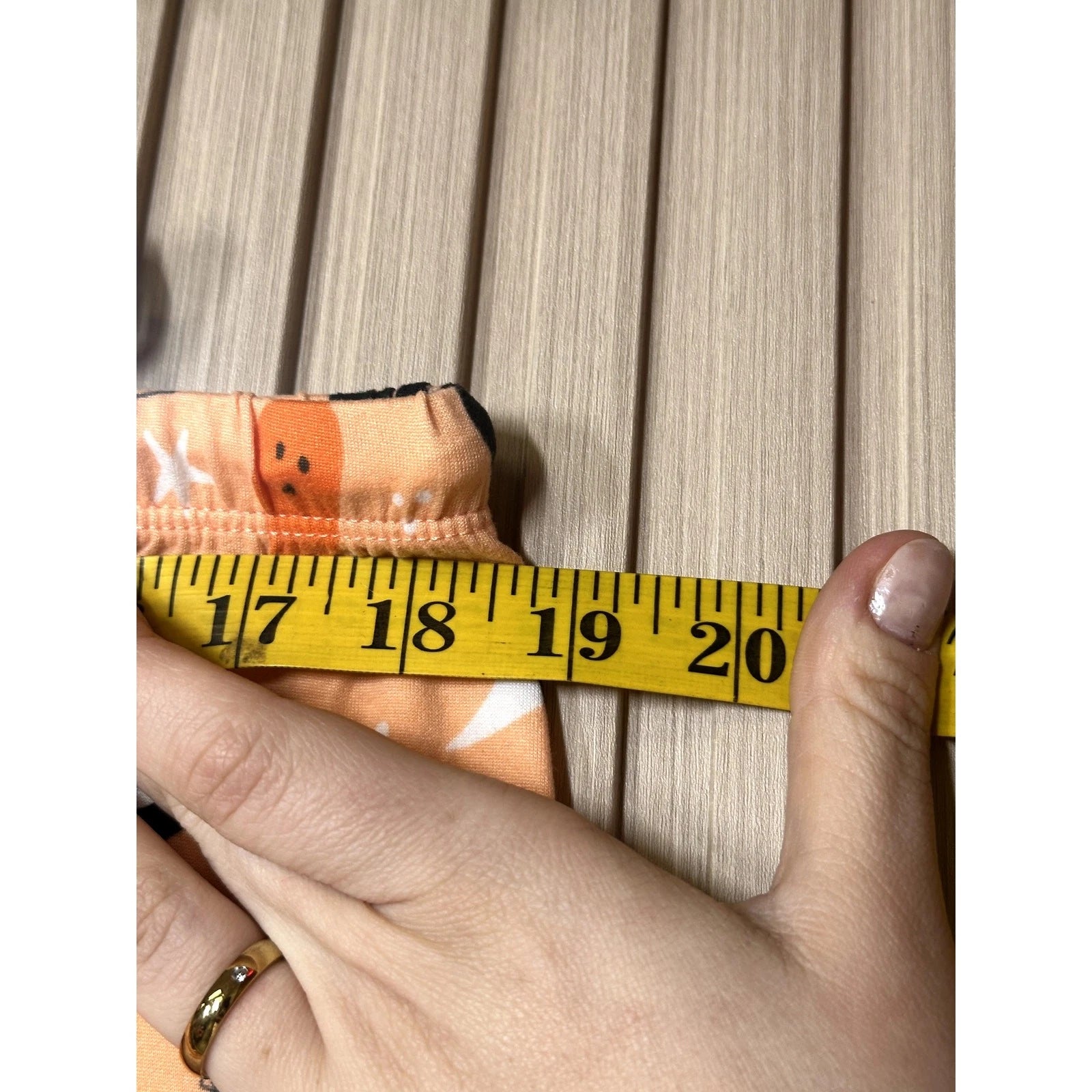 Kensie 2-Piece Women's Halloween Boo Orange Pajamas Set Size XL