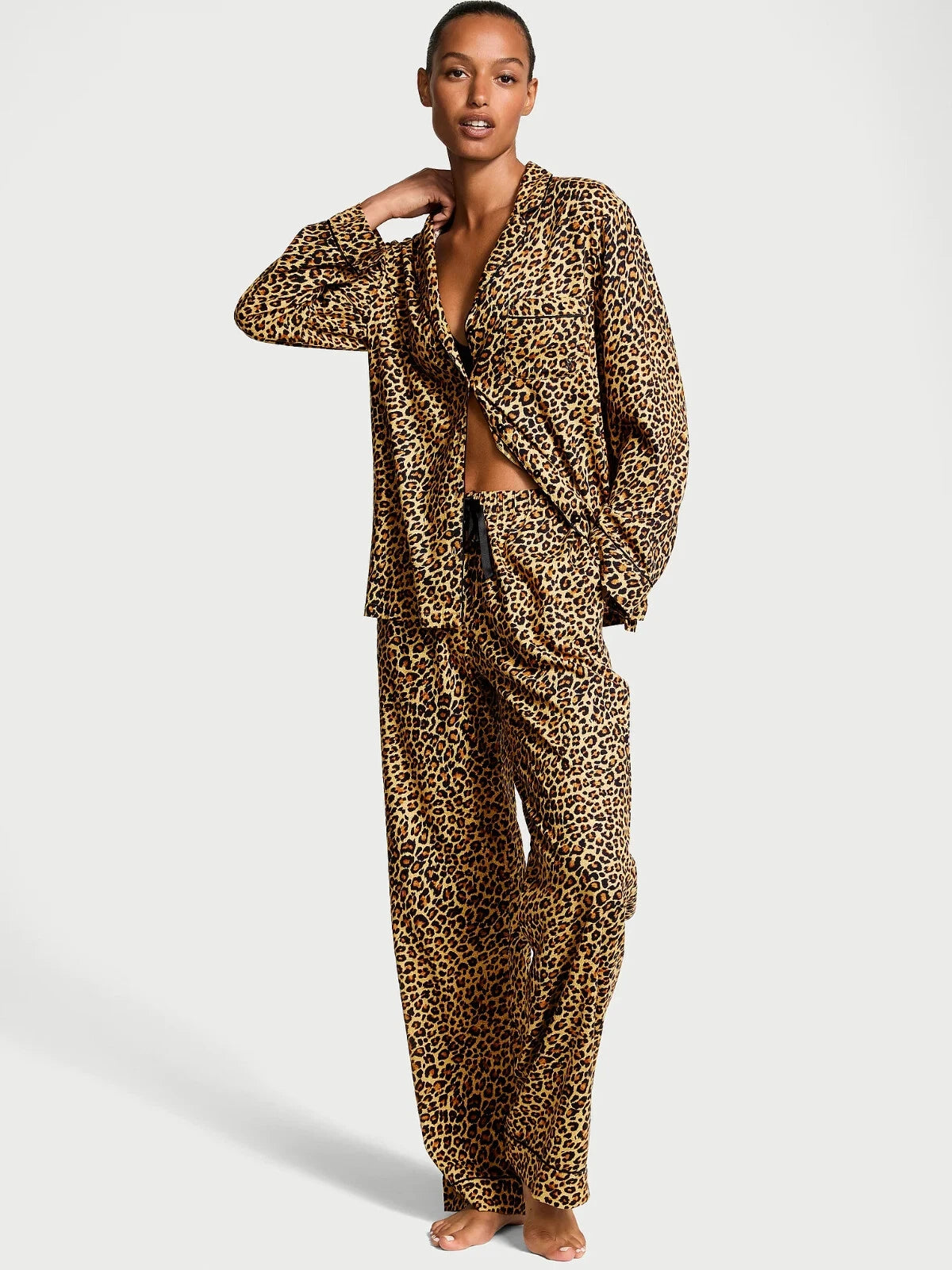 VICTORIA'S SECRET Flannel Long PJ 2-pc Set XS, S, M, L, XL Reg, Long, Short NEW