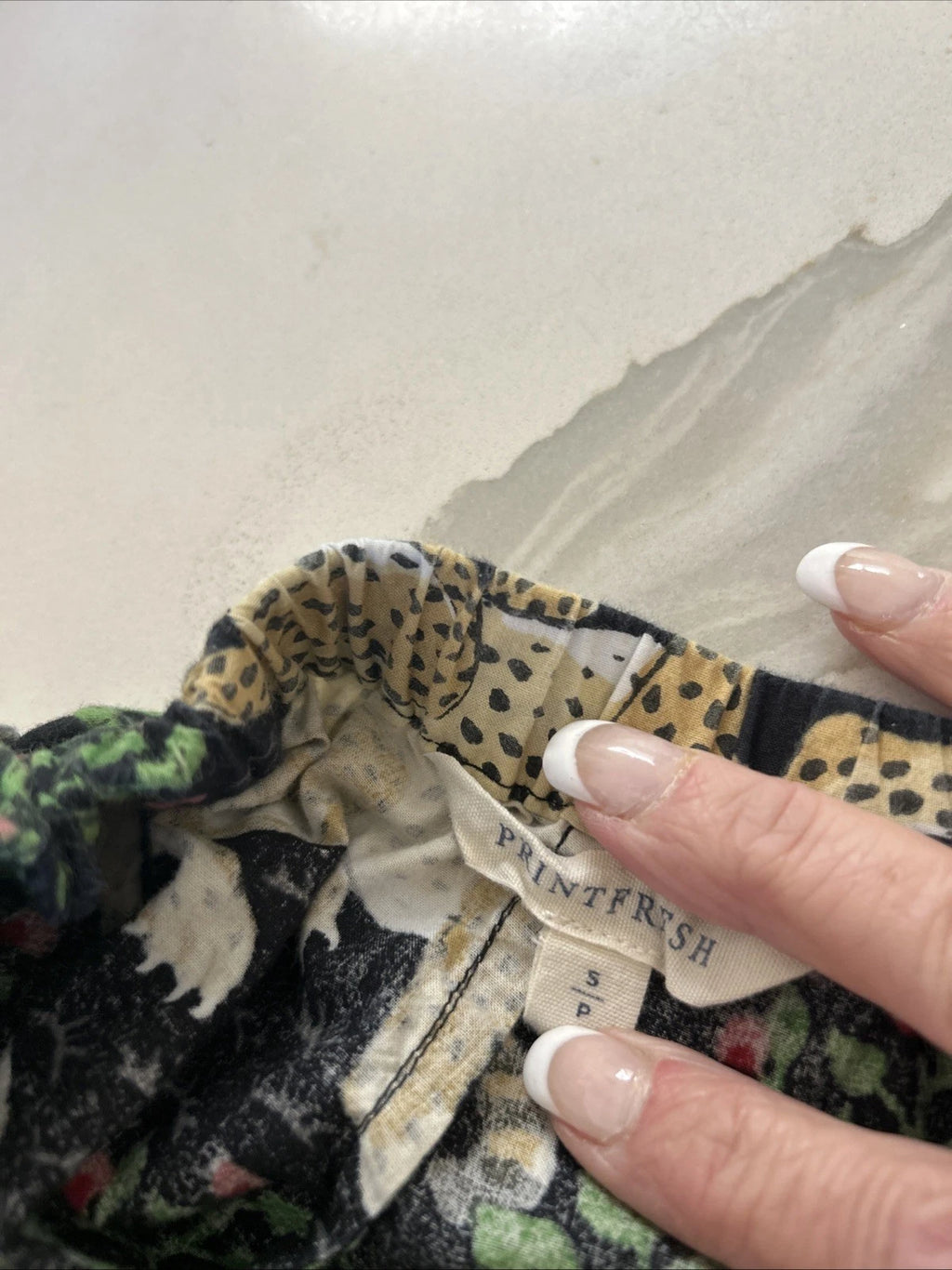 Long PJ Set in Bagheera Size Small