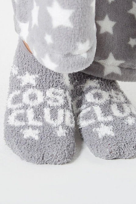 Ladies Womens SUPERSOFT FLEECE Pyjamas and Matching Socks Cosy PJ SET UK 8-26