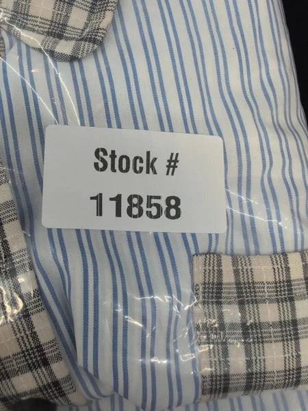 Long Sleeve Lapel Collar Cotton Comfortable Sleepwear Pajamas Set Size L Blue