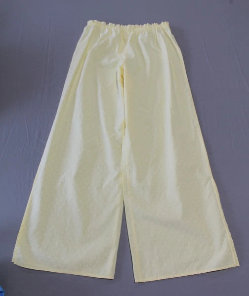 Colsie Pajamas Bundle of 3: 2Pants NWOT  1 Top New NWT Yellow White Blue Medium