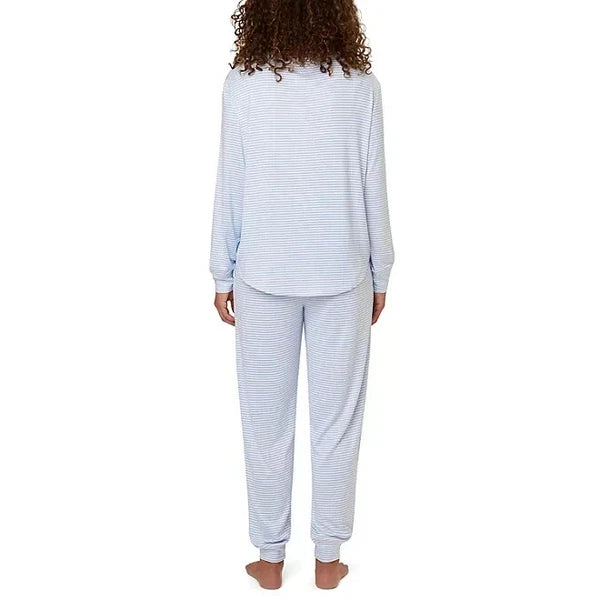 LOFT Women's 2-Piece Pajama Set Size XS Blue