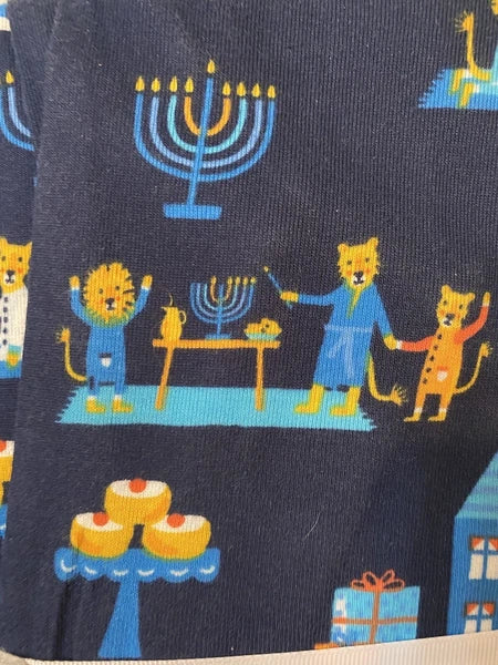 NEW NWT Jewish Holidays Women’s Sz Large PJ Pajama Set Pants + L/S Top