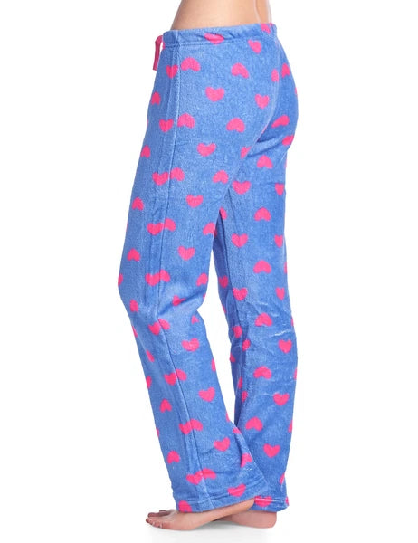 Casual Nights Women's Plush Microfleece Pajama Lounge Pants
