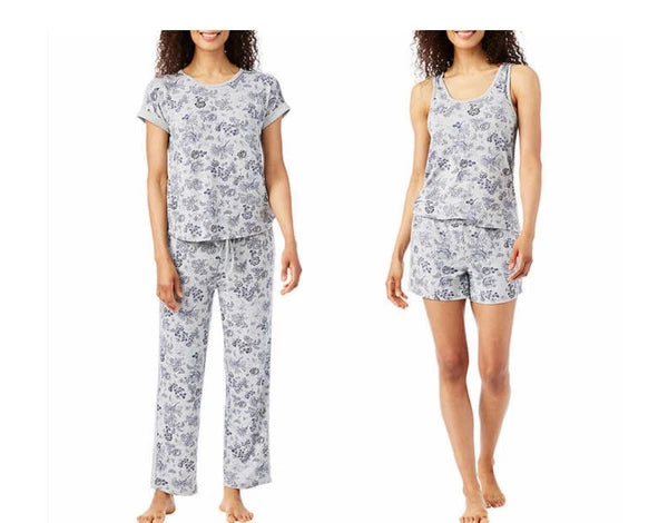 Lucky Brand Ladies' 4-Piece Pajama Set