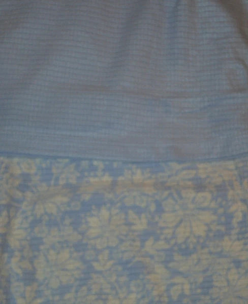 Women's Adonna Blue Floral 2 Piece Pajama Sleep Set Size XS