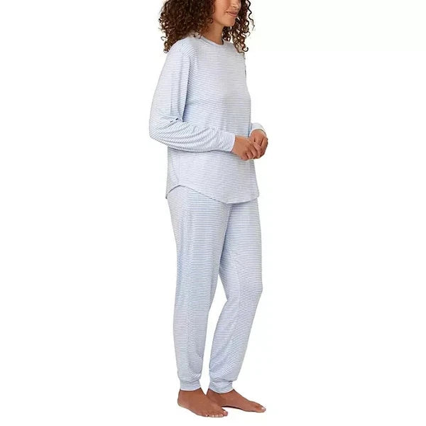 LOFT Women's 2-Piece Pajama Set Size XS Blue