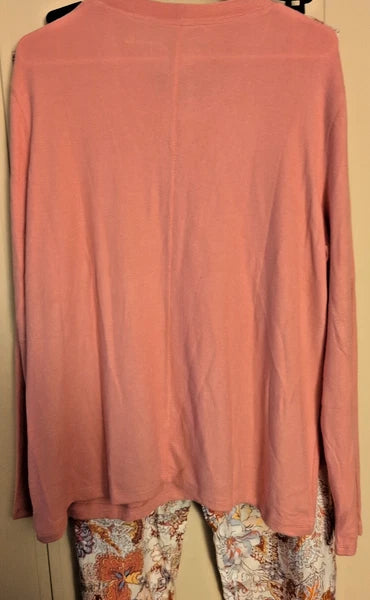 Papinelle Loungeware Pajama Set Size L Soft And Comfy Quiet Luxury Y2K NWT