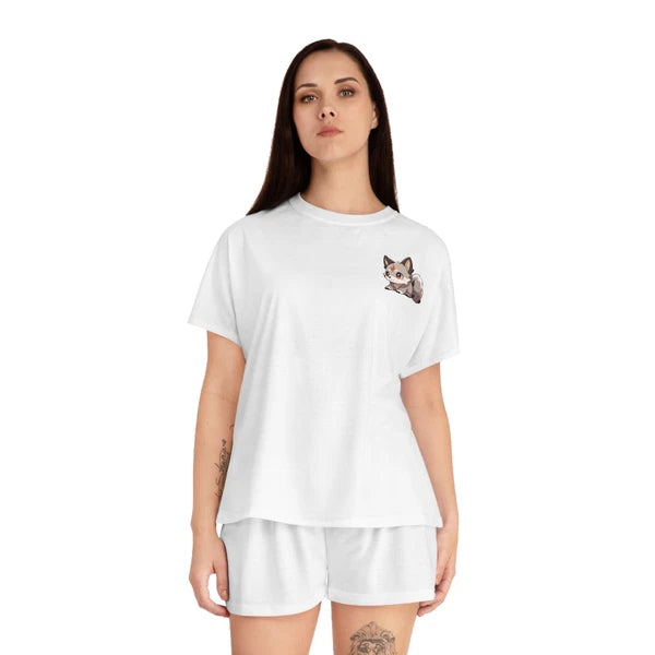 Quailwolf Women's Short Pajama Set (AOP)