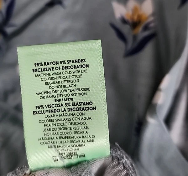 Honeydew Intimates ~ Size 2XL (XXL) ~ 2-Piece Pajama Short Set ~ CLOVER FLORAL