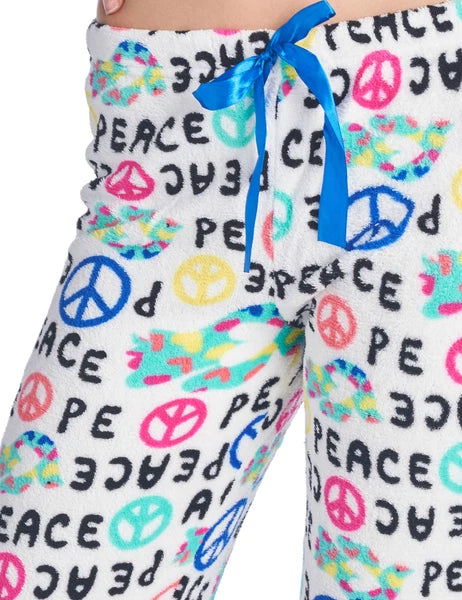 Casual Nights Women's Plush Microfleece Pajama Lounge Pants