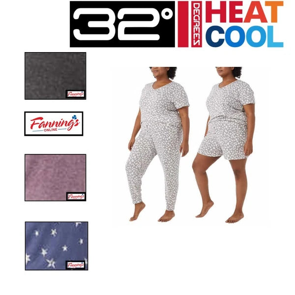 32 Degrees Ladies' 3-piece Lounge Set Super Soft 4 Way Stretch | B32