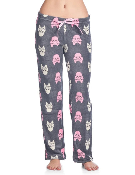 Casual Nights Women's Plush Microfleece Pajama Lounge Pants