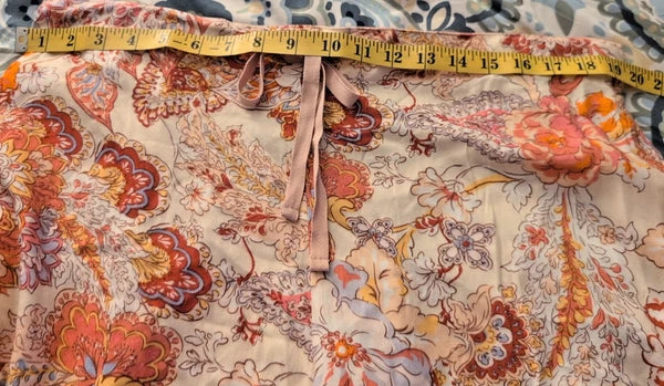 Papinelle Loungeware Pajama Set Size L Soft And Comfy Quiet Luxury Y2K NWT