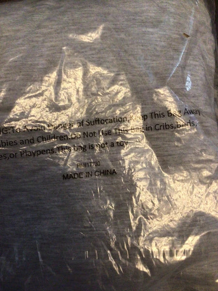 STARS ABOVE Women's Henley Pajama Sleepwear Set Long Sleeve Top Gray Plaid NWT L