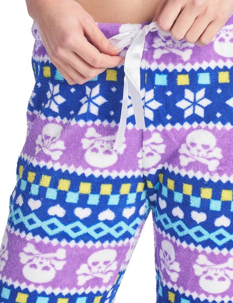 Casual Nights Women's Plush Microfleece Pajama Lounge Pants