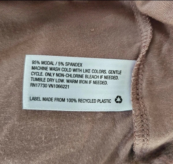 Stars Above Womens Short Sleeve Top & Bottom Set Pajama Size M Mauve Color NWT