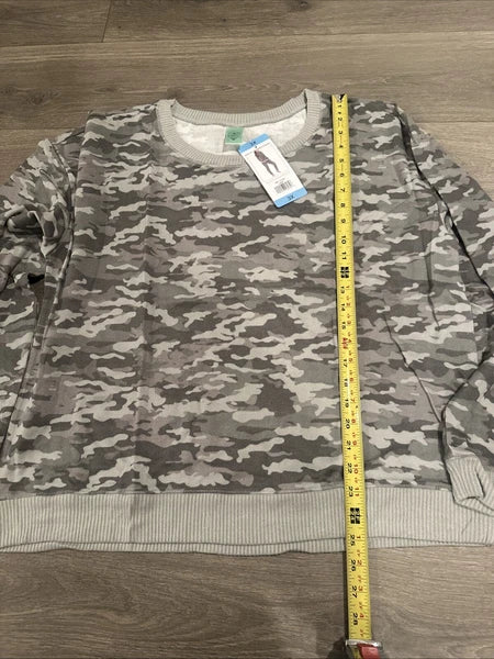 Honeydew Women's 2-Pc Super Soft Printed Soft Pajama Lounge Set  3X Camo 1612604