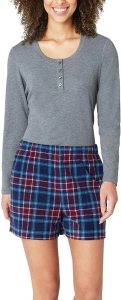 Eddie Bauer Ladies' 3-Piece Waffle Fleece Pajama Set