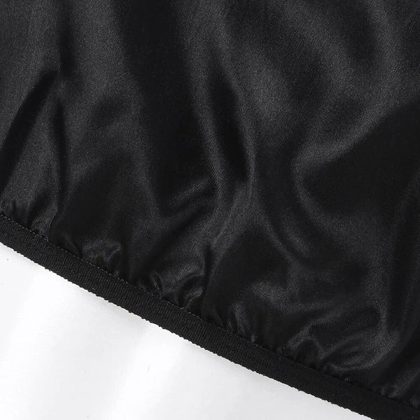 Womens Sexy-Lingerie Sleepwear Satin Silk Babydoll Lace Nightwear Pajamas Set