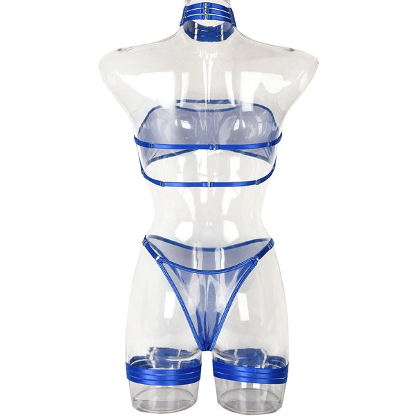 Womens Lingerie Set Party Nightwear Transparent Sleepwear Sheer Underwear Sexy