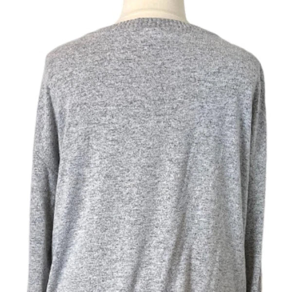 Soma Women’s Lounge Set Brushed Terry Ribbed Wide Leg Pants Gray Size XXL Plus