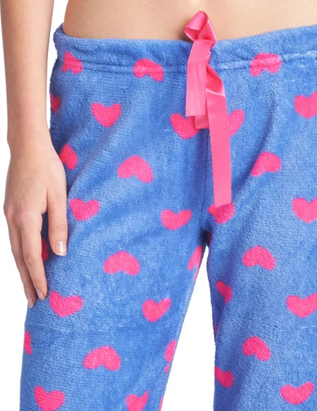 Casual Nights Women's Plush Microfleece Pajama Lounge Pants