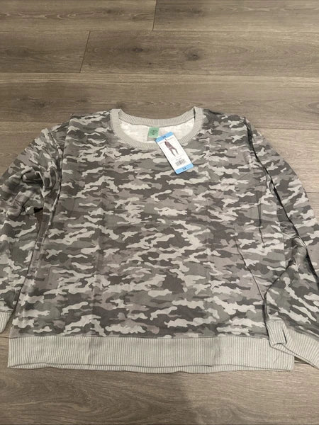 Honeydew Women's 2-Pc Super Soft Printed Soft Pajama Lounge Set  3X Camo 1612604