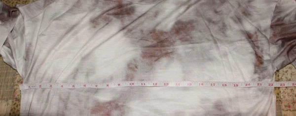 XL NWOT Women's Romantic Hut Salmon Tie Dye Jogger & LS Crew Neck Top Lounge SET