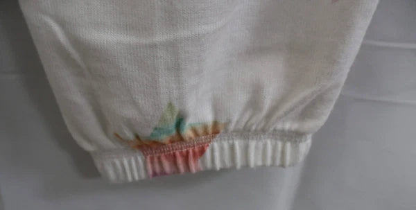 PJ Salvage Soft Pajama Lounge Set, Ivory Stardust, Size SMALL (RESDP/RESDLS)