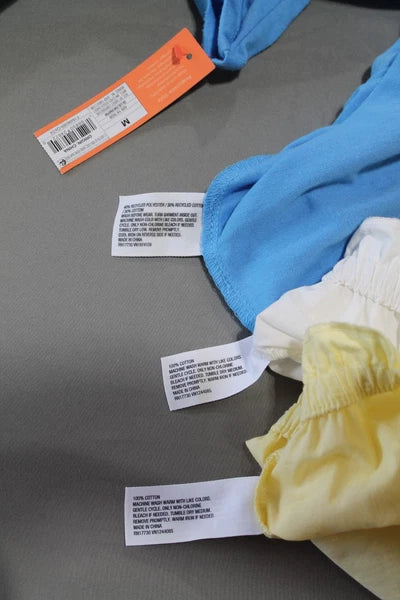Colsie Pajamas Bundle of 3: 2Pants NWOT  1 Top New NWT Yellow White Blue Medium
