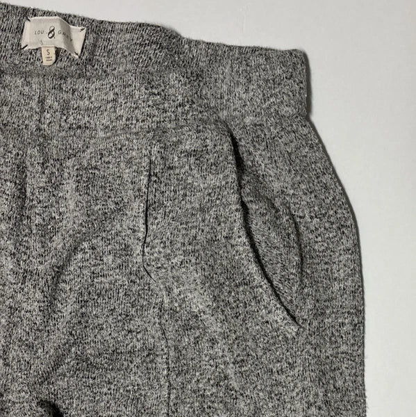 Lou & Grey Women’s Two Piece Grey Loungewear / PJ Top & Bottoms Small