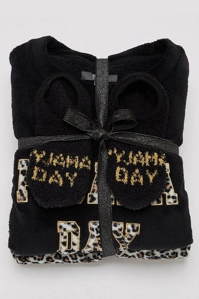 Ladies Womens SUPERSOFT FLEECE Pyjamas and Matching Socks Cosy PJ SET UK 8-26