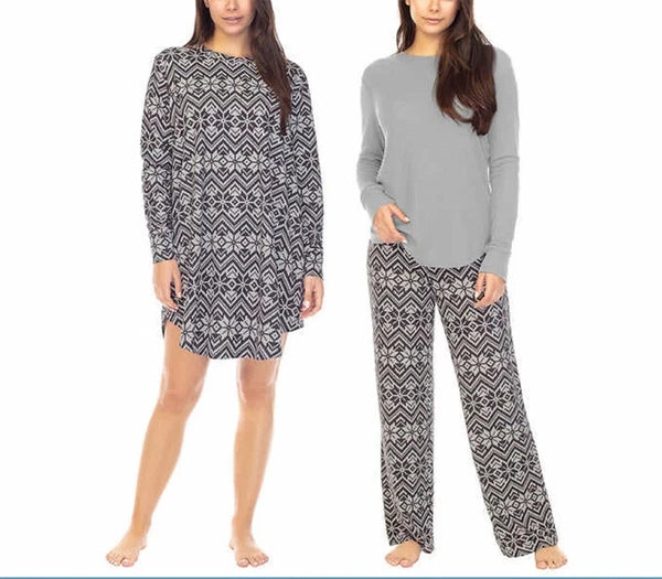 Honeydew Women's 3 piece Lounge Pajama Set