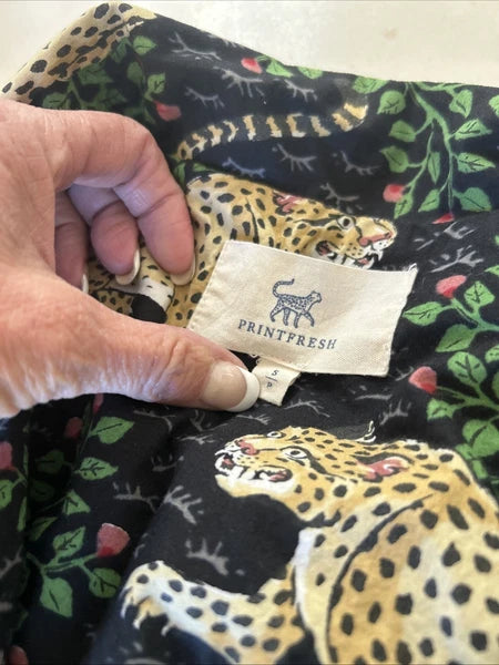 Long PJ Set in Bagheera Size Small