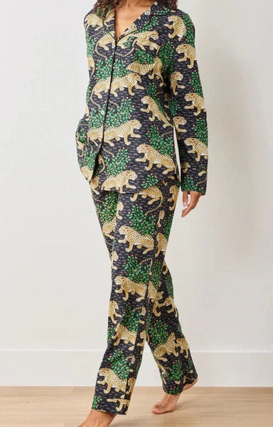 Long PJ Set in Bagheera Size Small