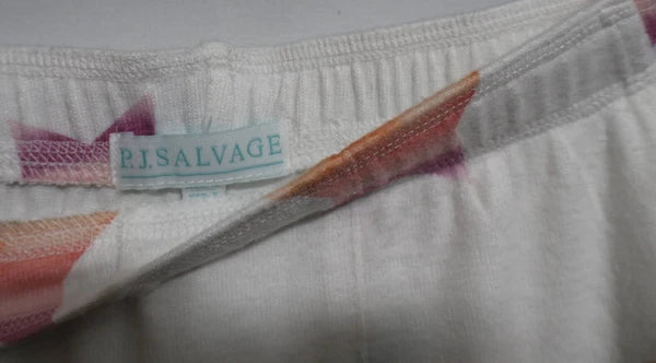 PJ Salvage Soft Pajama Lounge Set, Ivory Stardust, Size SMALL (RESDP/RESDLS)