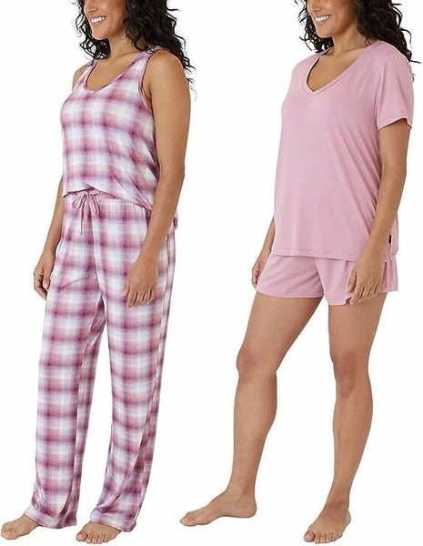 Eddie Bauer Women's 4-Piece Sleep Set