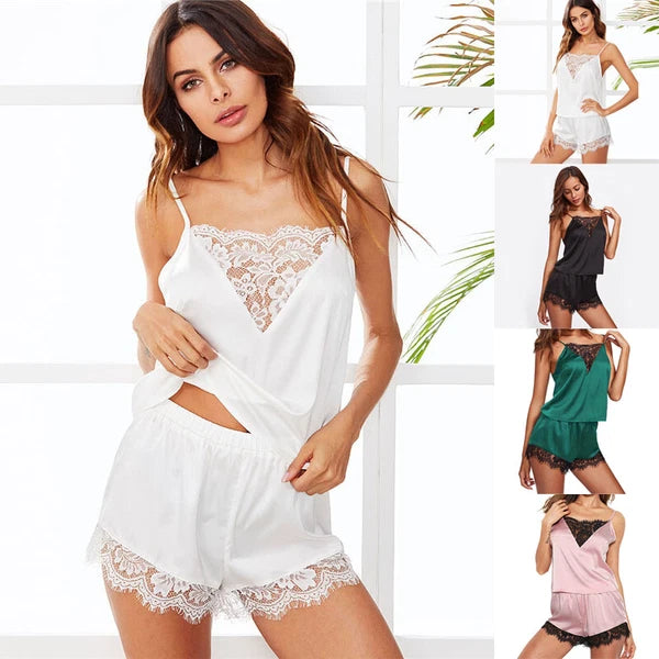 Women Sexy Ladies Hot Lingerie Lace Babydoll Underwear Nightwear Sleepwear Set