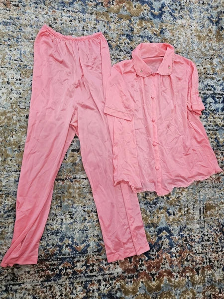 Vintage Henson Kickernick Sleep Set Pink M