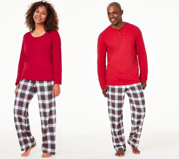 Family Pajamas Matching Mix It Stewart Plaid Family Pajama Set M