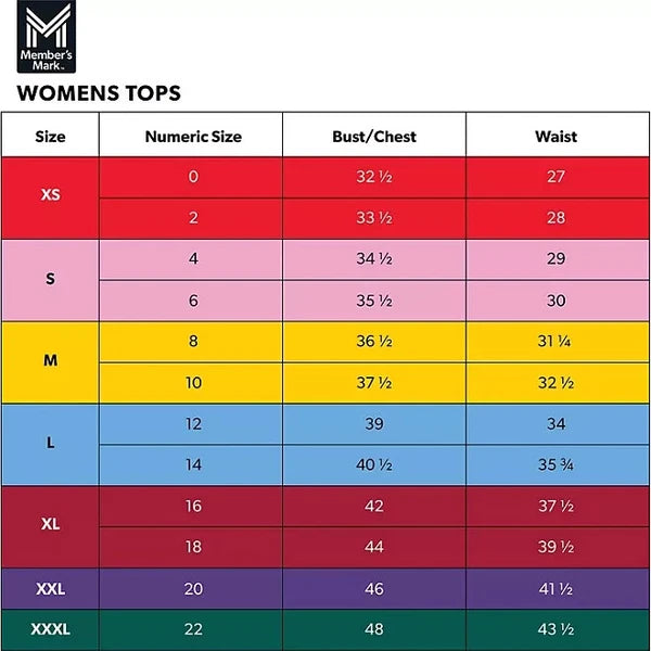 Member's Mark Women's Notch Collar Pajama Set Size XL Grey