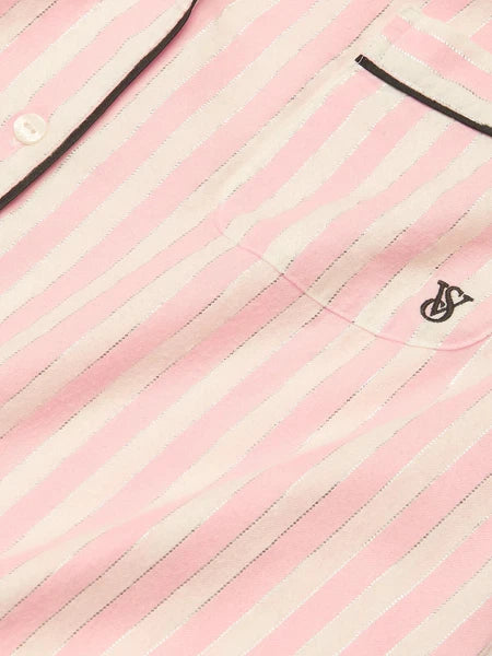 VICTORIA'S SECRET Flannel Long PJ 2-pc Set XS, S, M, L, XL Reg, Long, Short NEW