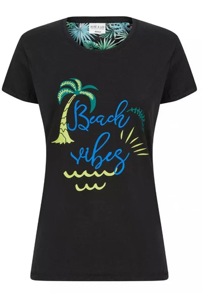 Ladies Pyjama Cotton Blend Printed Crew Neck 2 Piece Set 3 Prints