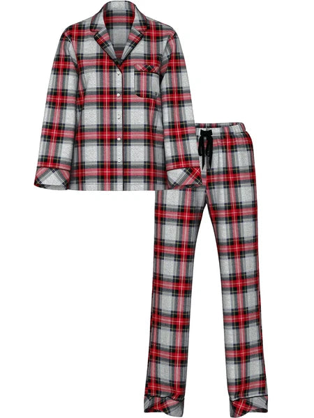 VICTORIA'S SECRET Flannel Long PJ 2-pc Set XS, S, M, L, XL Reg, Long, Short NEW